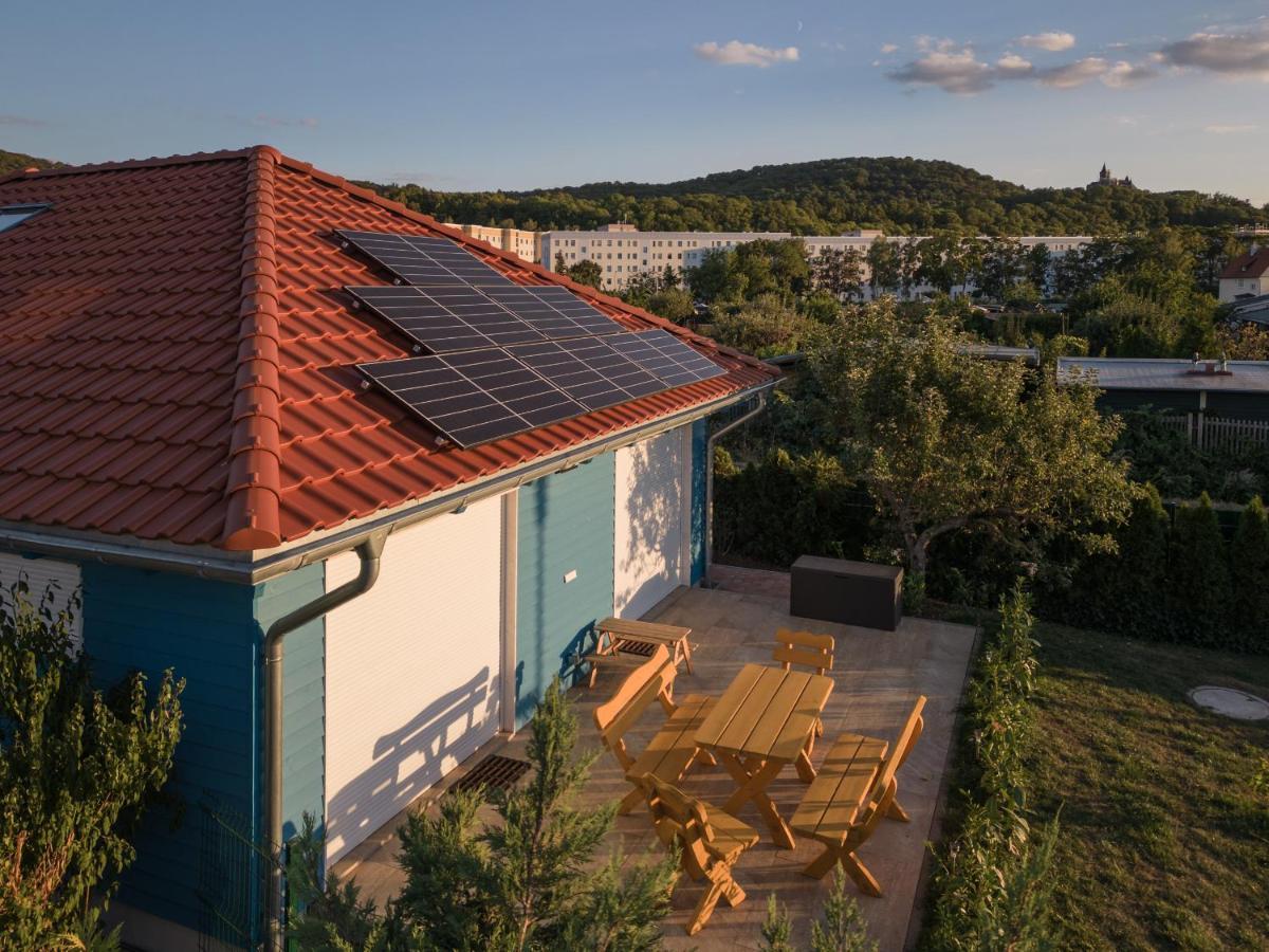 Blaues Ferienhaus แวร์นิกโกโรเดอ ภายนอก รูปภาพ